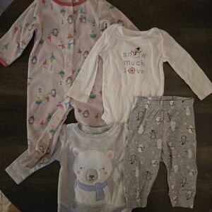 Winter Baby Clothing Bundle